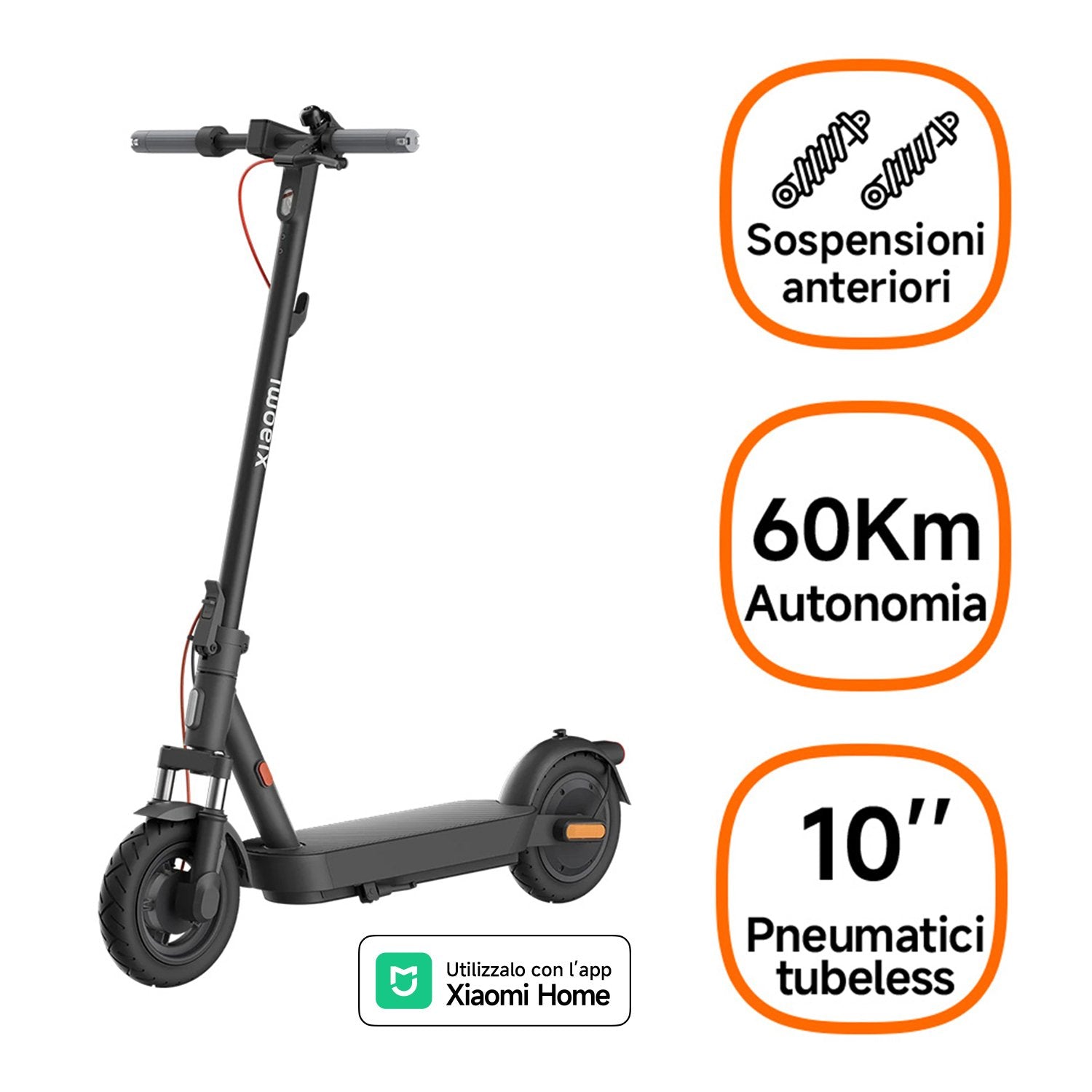 EAN 6932554411947 - Xiaomi Scooter 5 Negro, Gris 20 kmh 10,2 Ah imagen 1