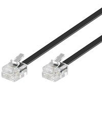 EAN 4040849503191 - Goobay 10m RJ-11 Cable Negro imagen 1
