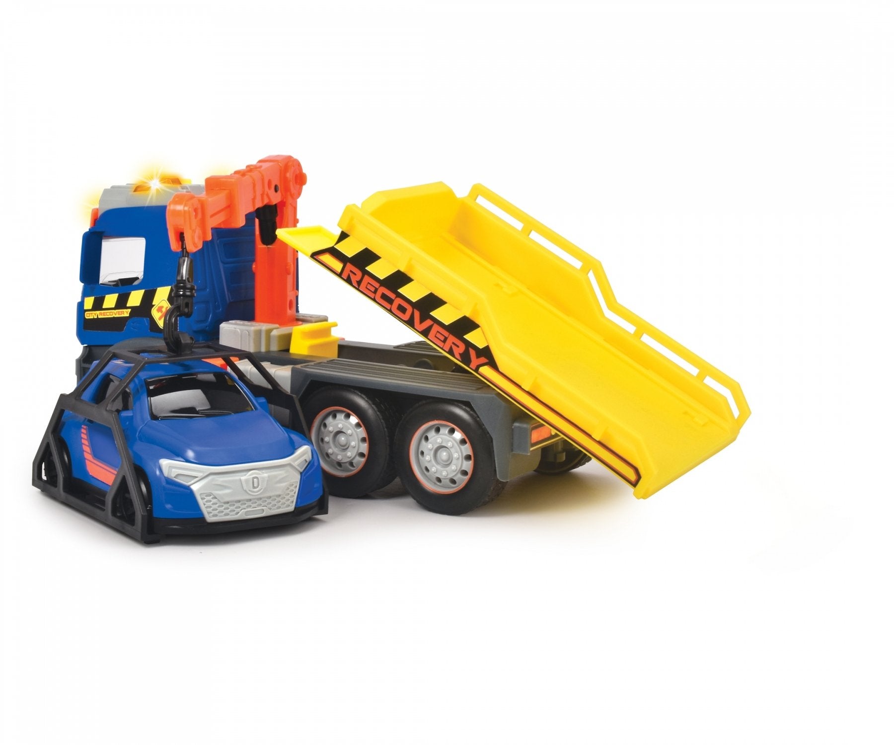 City Mercedes Tow Truck With A Lift
