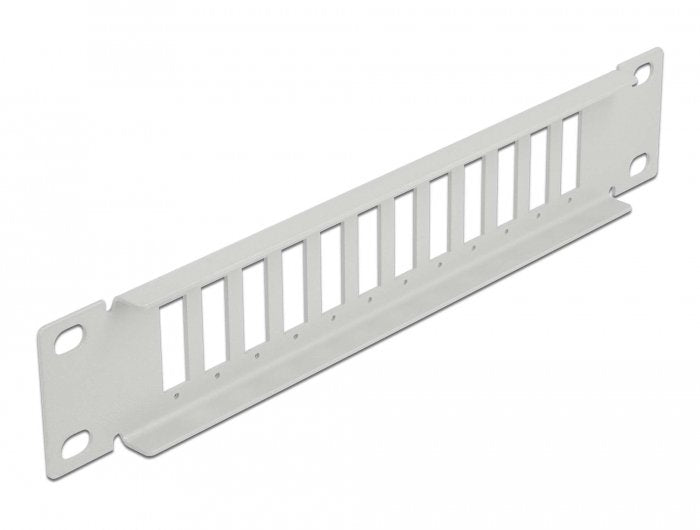 Delock 10" Lwl Patchpanel 12 Port Para Sc Duplex / Lc Quad 1 He Gris