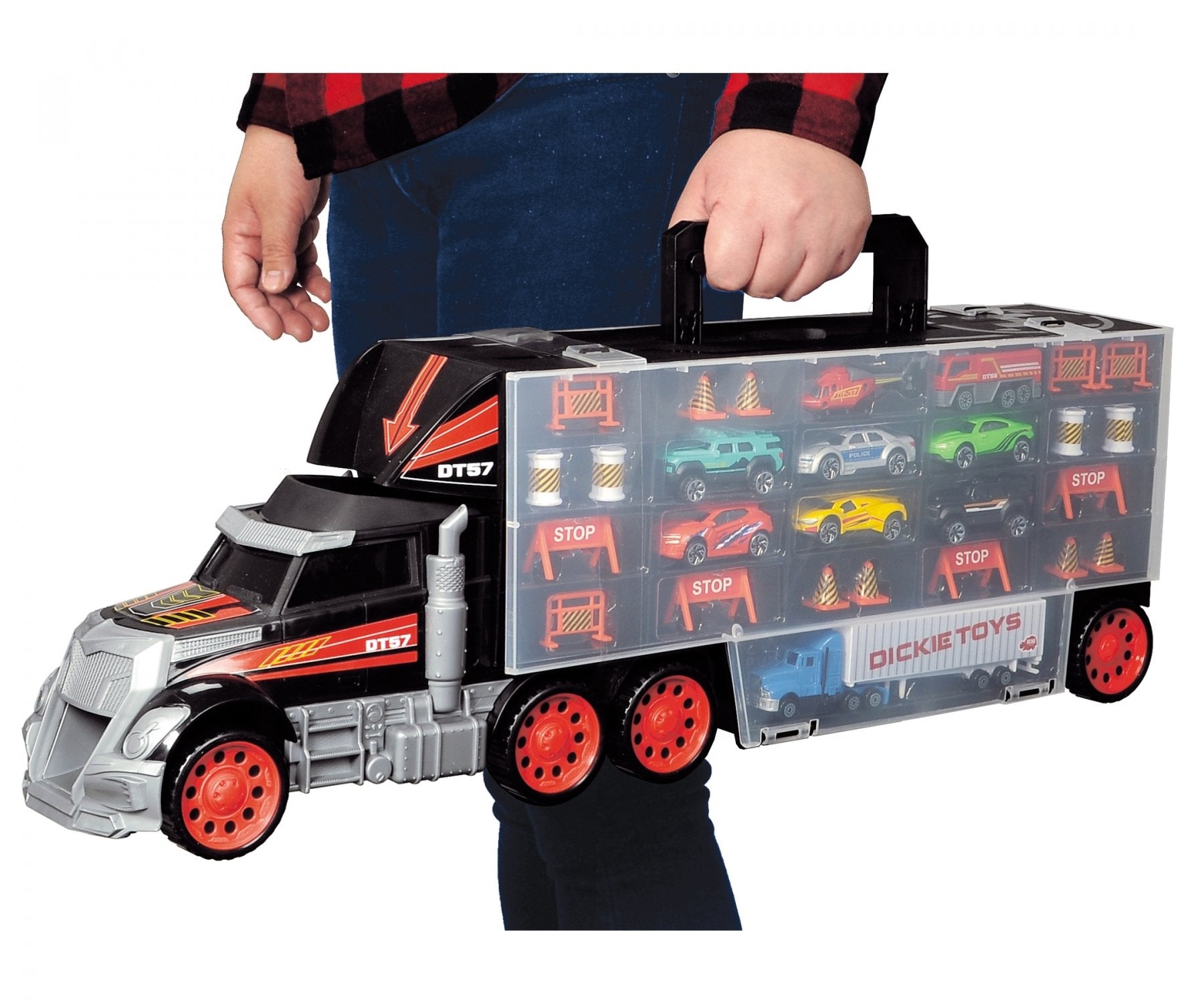 Case De Transporte De Camiones Dickie, Vehículo De Juego 203749023