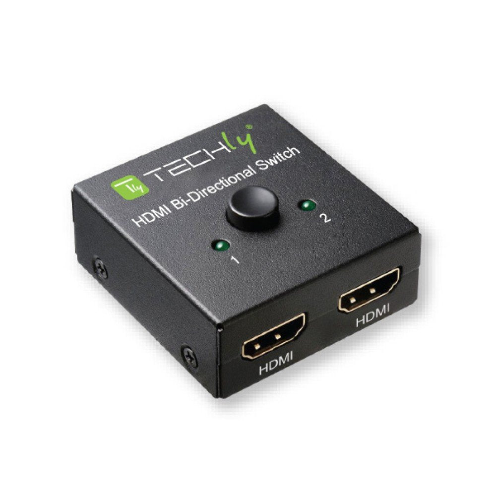 Techly Hdmi Switch, Bi-Direccional, Switch 4k@60hz, 2-Port