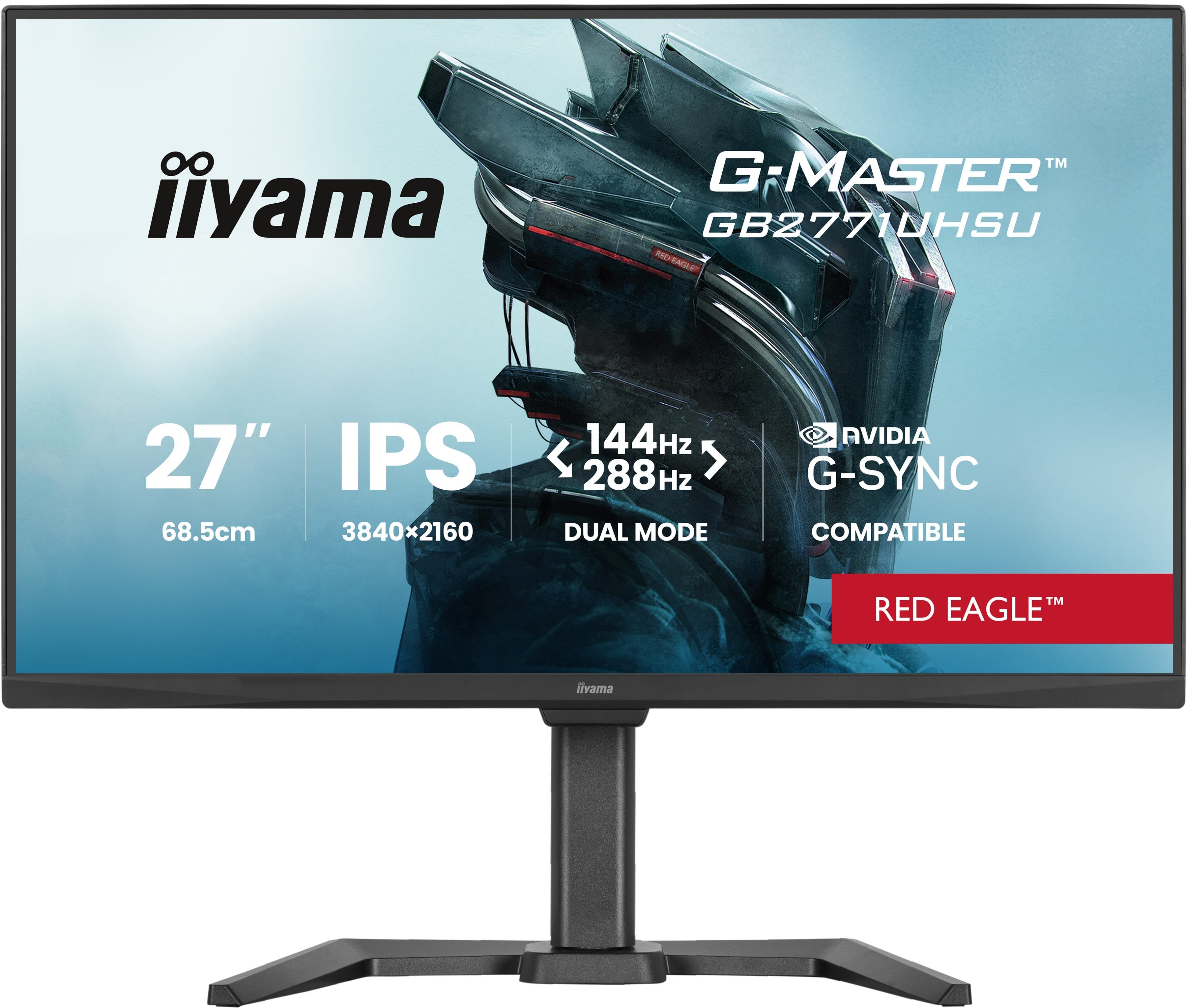 Iiyama 68.6cm 27" Gb2771uhsu-B1 16:9 2xhdmi+Dp+Usb-C