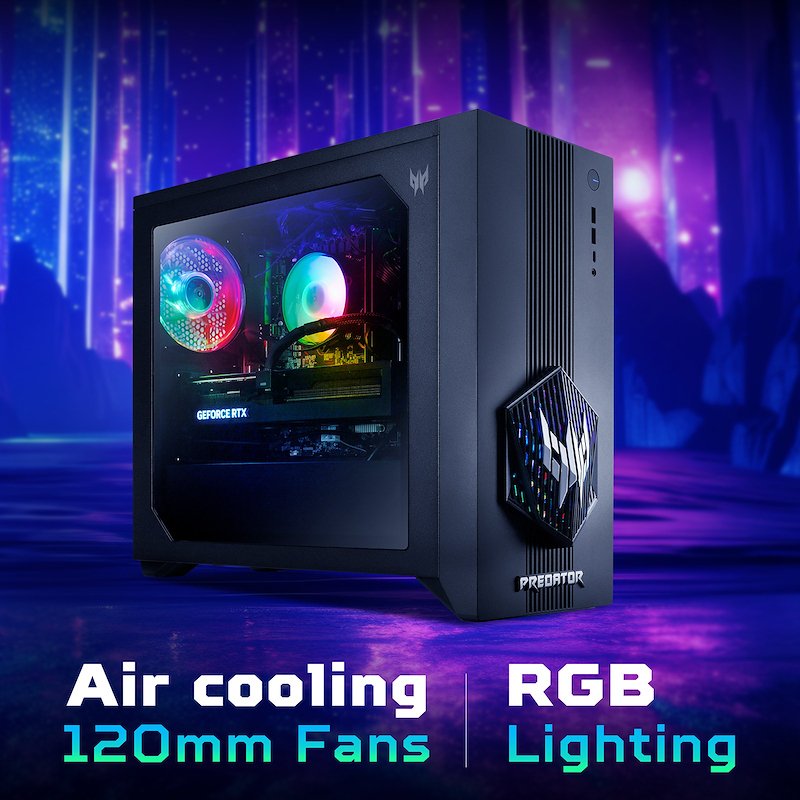 Pc Gaming Acer Predator Orion 3000 7-265f 32gb 1tbssd Rtx5060 8gb W11h