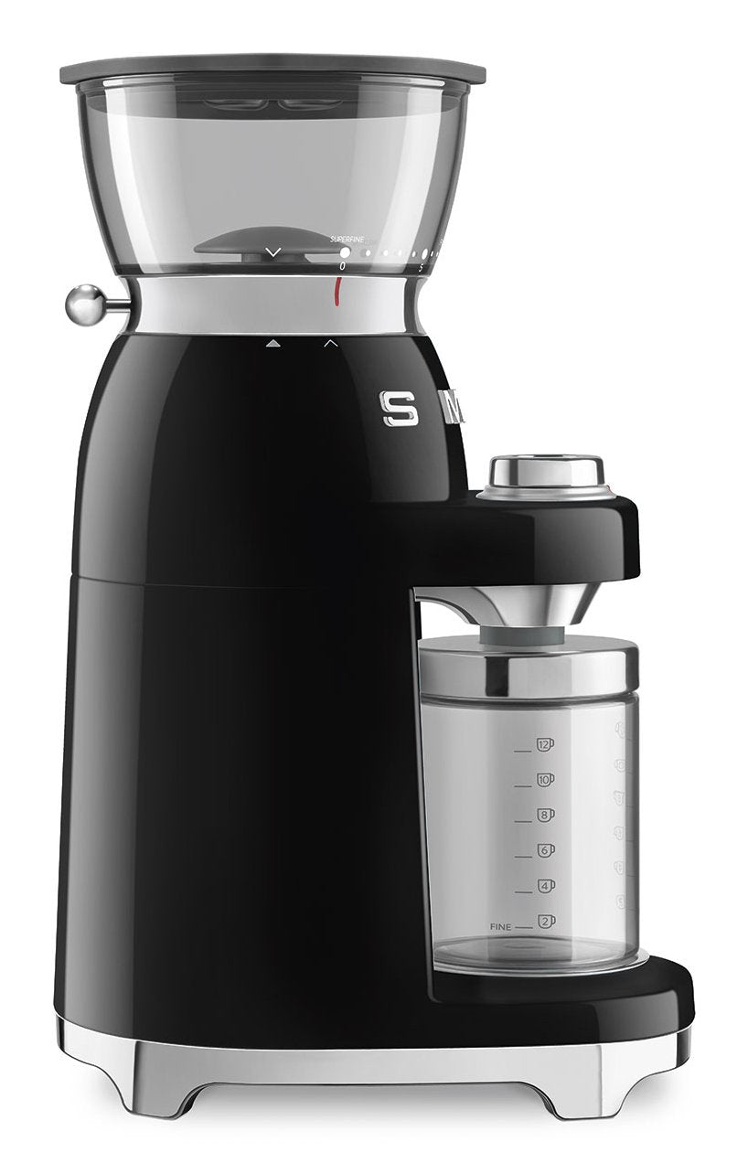 Smeg Kaffeemühle Cgf03bleu, 15 Mahlgrade, 240g Bohnenbeh., 150w, Negro
