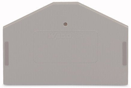 Wago 280-312 Abschluss-Und Zwischenplatte,2,5 Mm Dick,Grau
