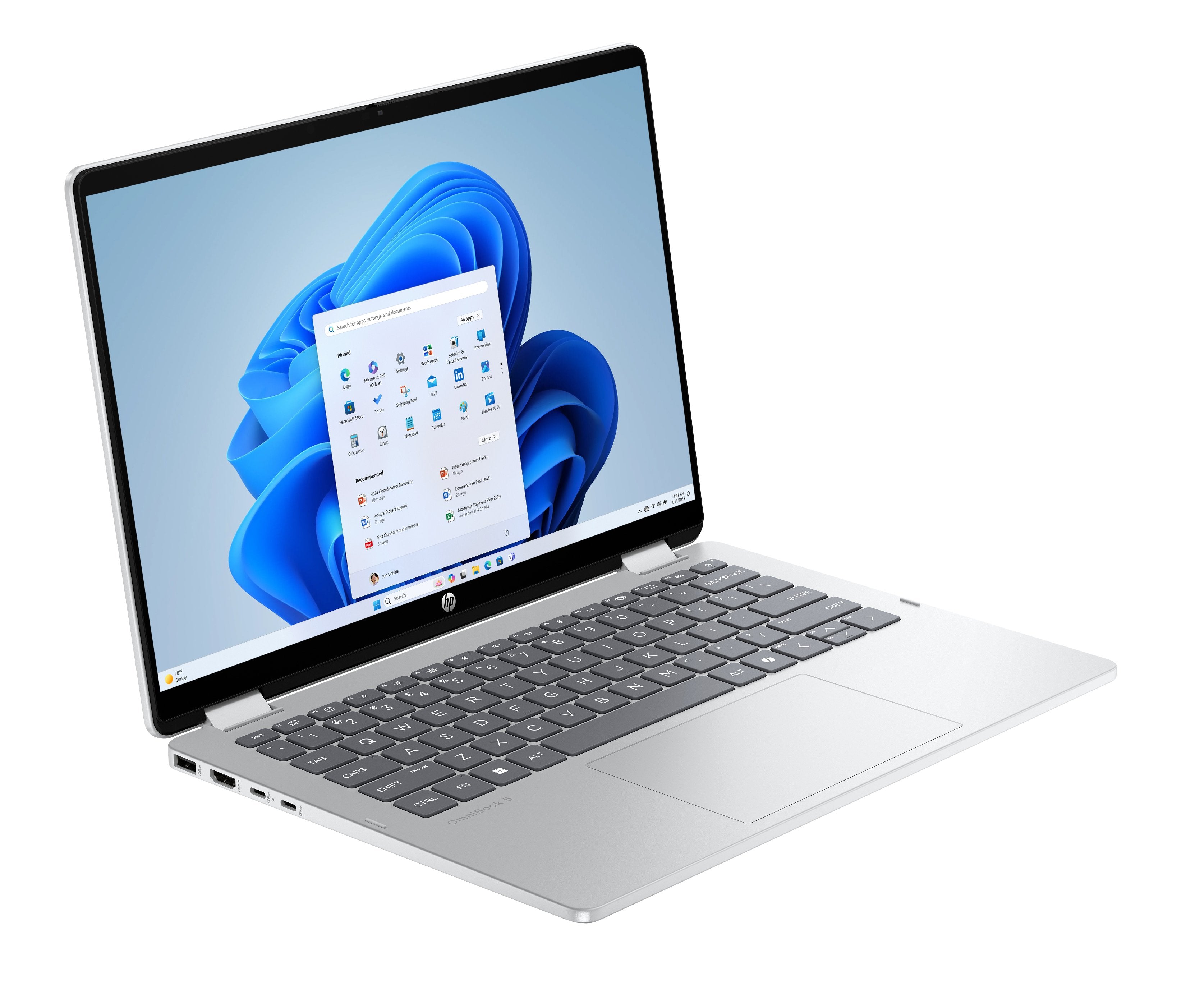 EAN 0199251160462 - HP OmniBook 5 Flip 14-fp0019ns Intel® Core™ i5 i5-1334U Híbrido (2-en-1) 35,6 cm (14") Pantalla táctil 2K imagen 2