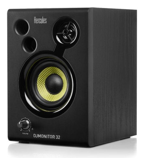 Hercules Altavoces Dj Monitor 32 (4780885) Hercules Djmonitor 32, Alámbrico, Rca/3.5mm/Terminal, 30 W, 60 - 20000 Hz, Negro