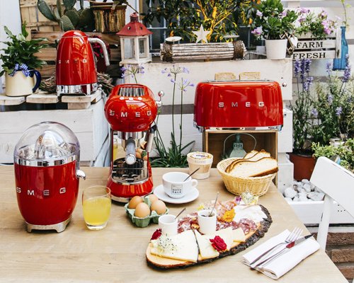 EAN 8017709190750 - Smeg TSF02RDEU tostadora 6 4 rebanada(s) 1500 W Rojo imagen 13