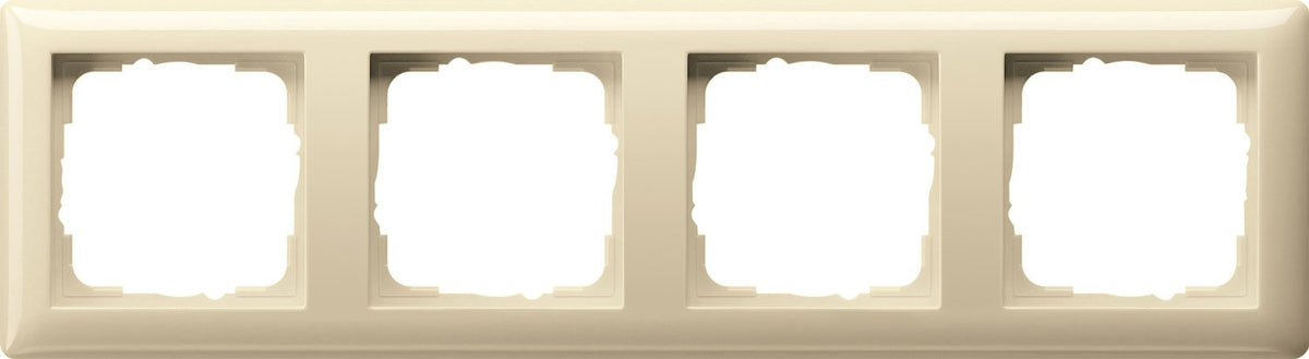 Gira 021401 Marco 4f Blanco Crema Standard 55