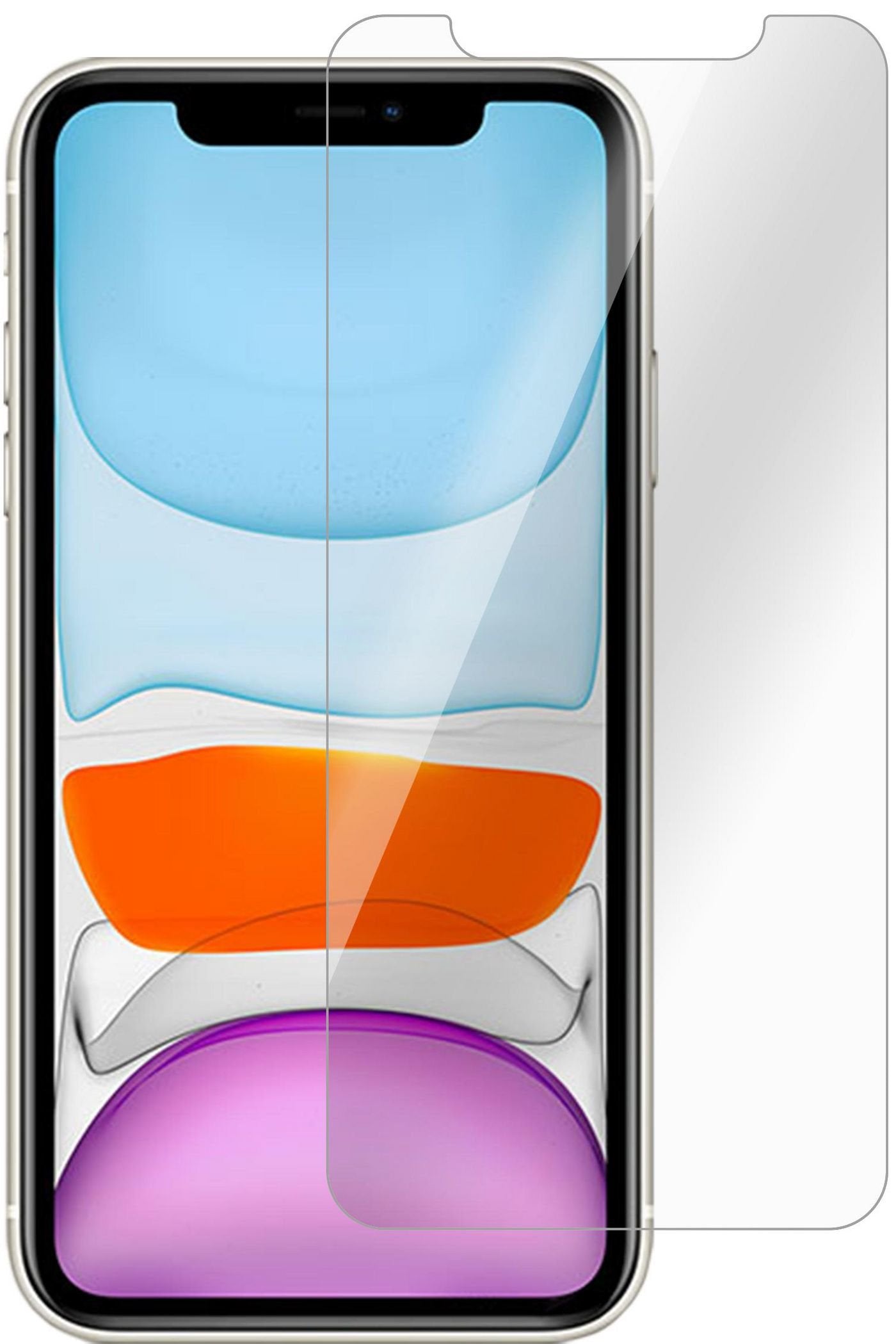 Estuff Apple Iphone 6.1 Clear Protector De Pantalla  Iphone Xr, Iphone 11