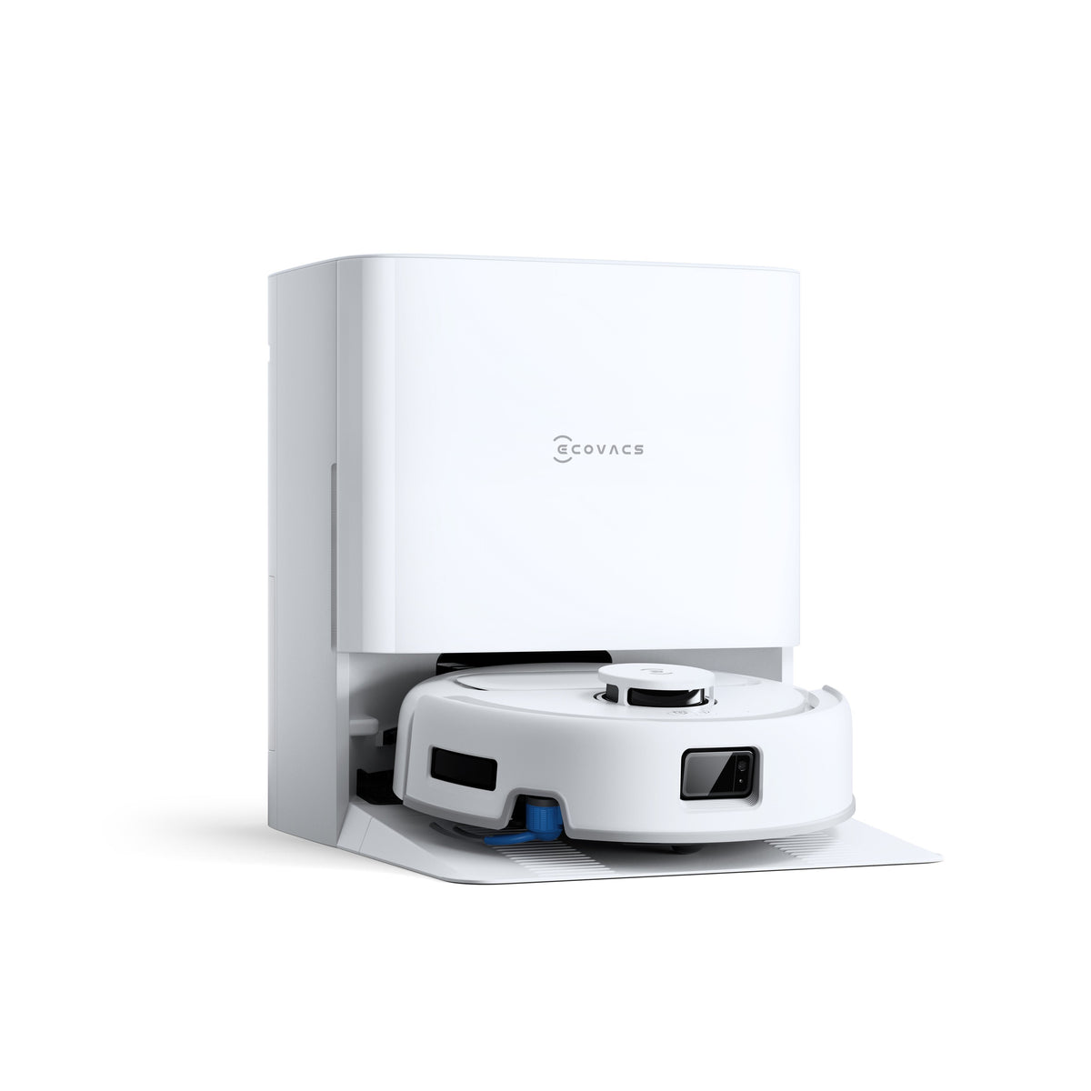 Ecovacs Deebot Mini 2 Vacuum Cleaner,Robot,Wet&Dry,Compact Design,White+Auto-Empty Station