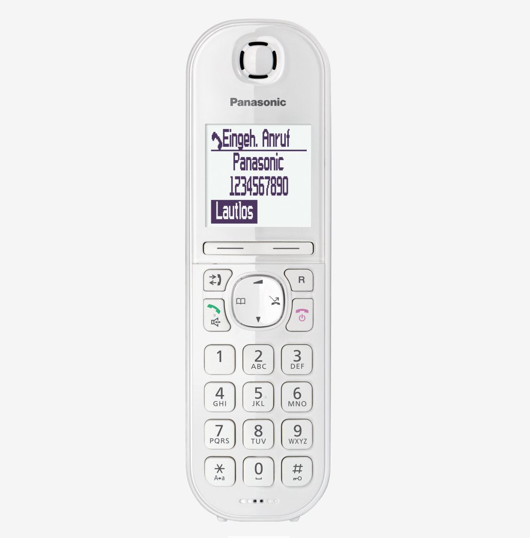 Teléfono Panasonic Kx-Tgq200gw Blanco Cat-Iq 2.0