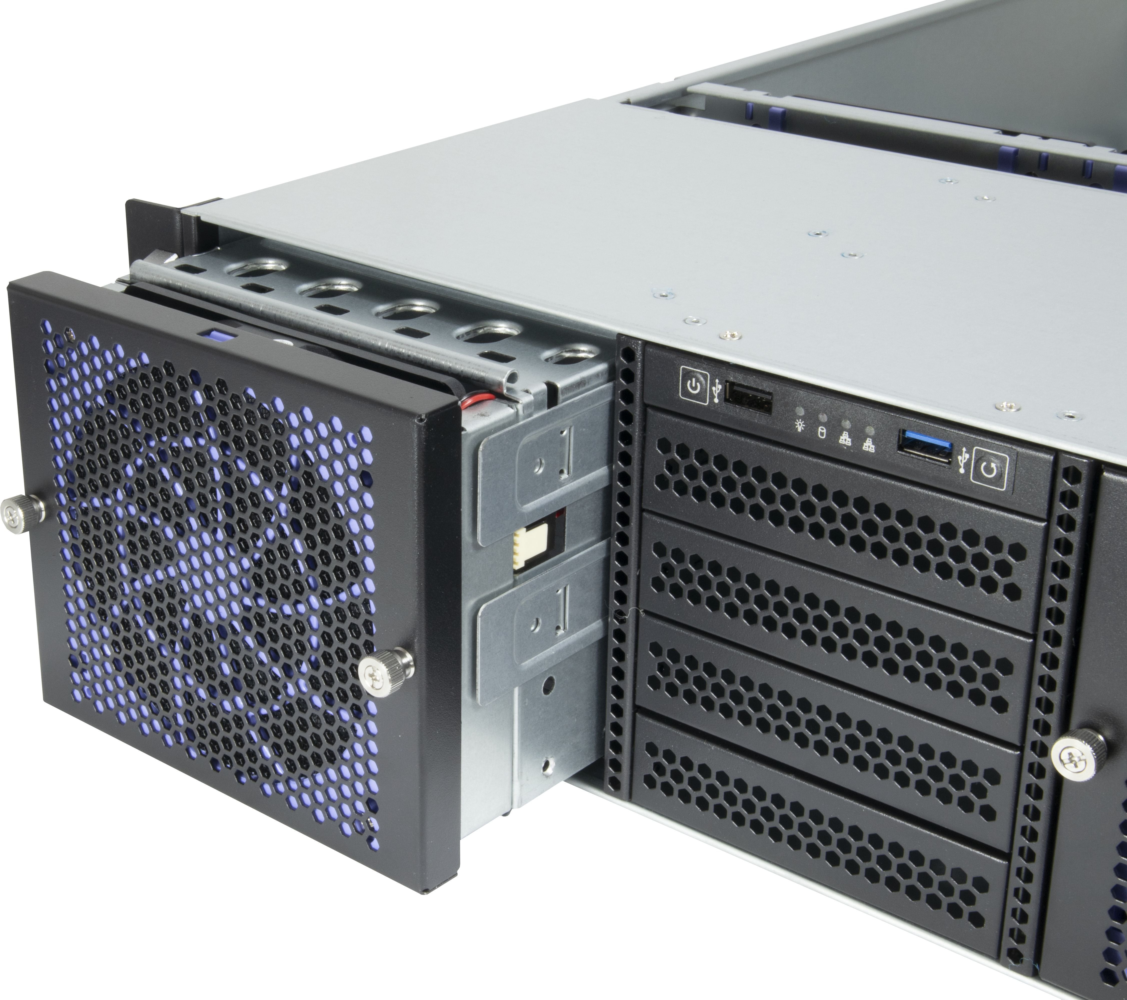 EAN 4260455648363 - Inter-Tech 3U-30765 Estante Negro imagen 5