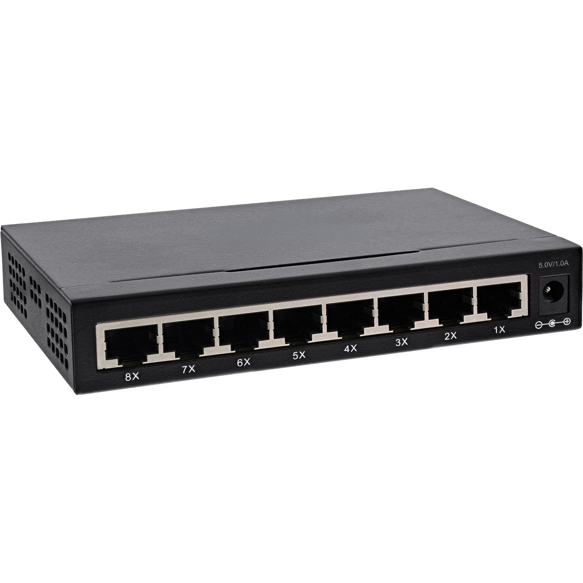 EAN 4043718257331 - InLine 32308M switch Gigabit Ethernet (10/100/1000) Negro imagen 2