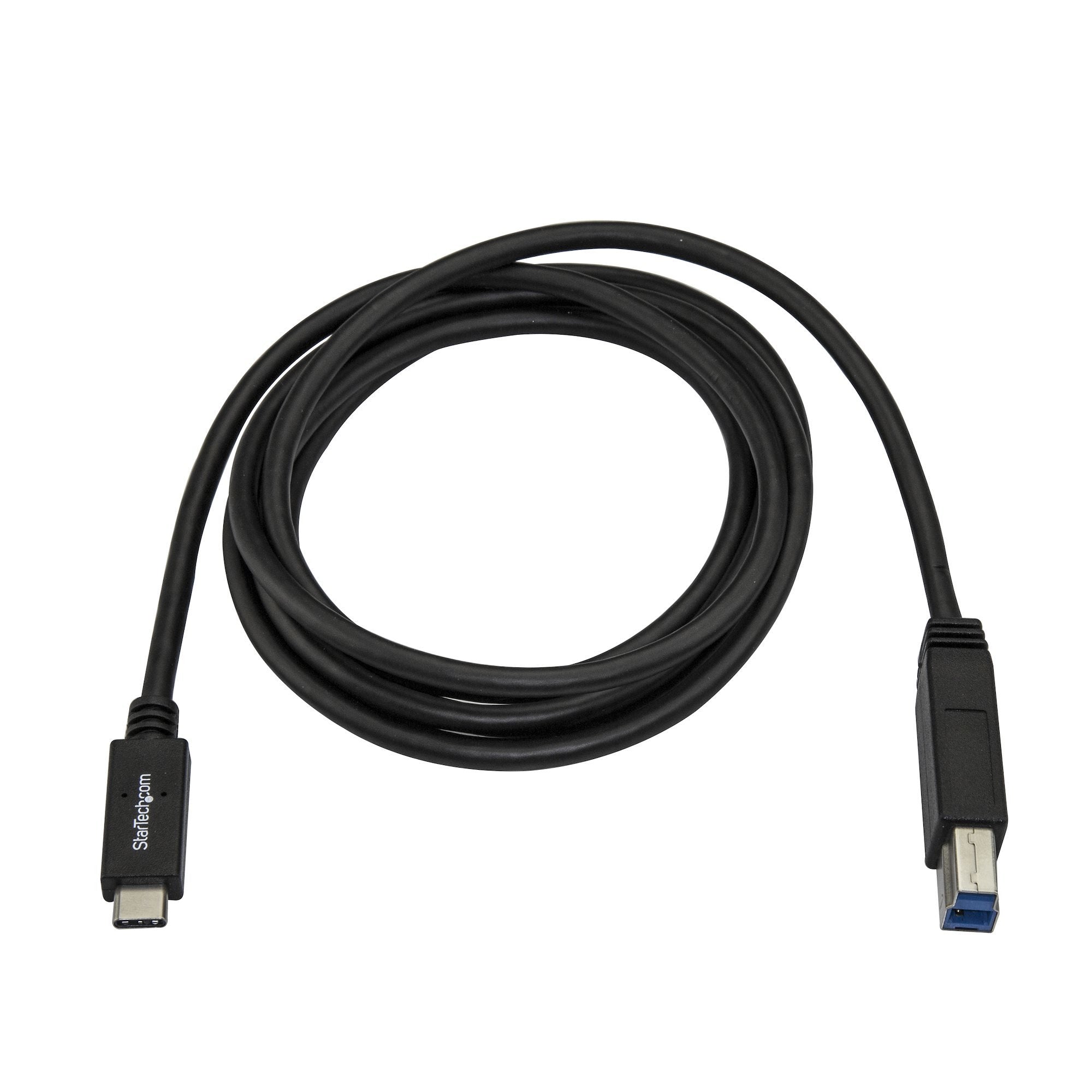 Startech.Com Usb315cb2m Cable Usb 2 M 3.2 Gen 1 (3.1 Gen 1) Usb C Usb B Negro