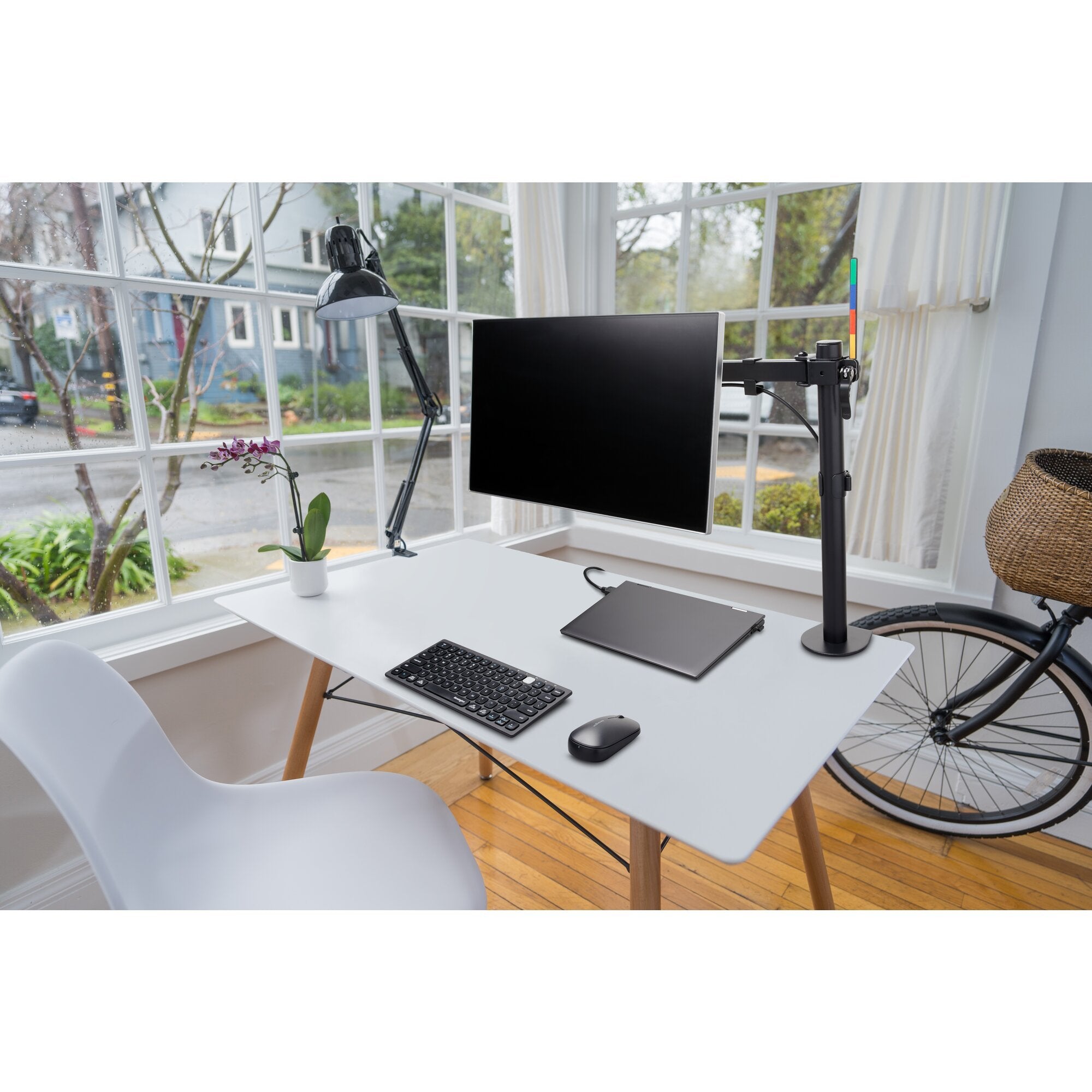 EAN 0085896554080 - Kensington K55408WW soporte para monitor 86,4 cm (34") Escritorio Negro imagen 9