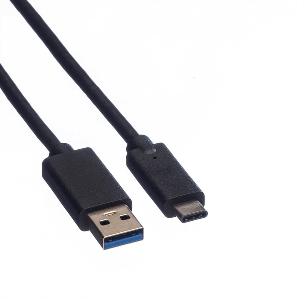 EAN 7611990117222 - ROLINE USB 3.1 Cable, A-C, M/M 0.5 m cable USB USB 3.2 Gen 1 (3.1 Gen 1) 0,5 m USB A USB C Negro imagen 2