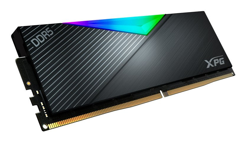 Memoria Adata 64 Gb Ddr5 6400 (2x 32 Gb) Kit Dual Lancer Rgb, Intel Xmp Ax5u6400c3232g-Dclarbk