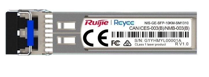 EAN 6971693276765 - Ruijie Networks NIS-GE-SFP-10KM-SM1310 red modulo transceptor Fibra óptica 1000 Mbit/s 1310 nm imagen 1