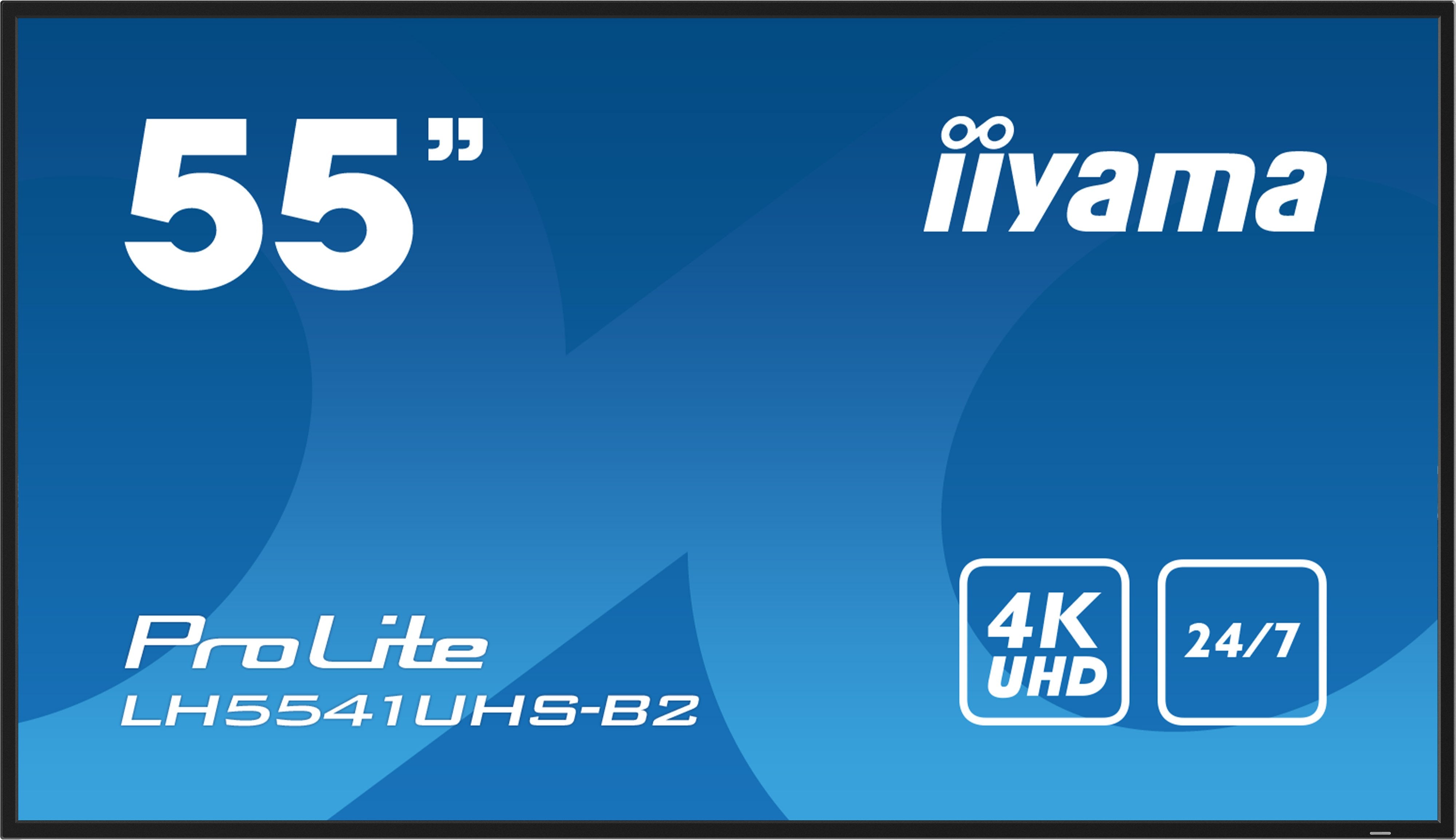 EAN 4948570123544 - iiyama LH5541UHS-B2 pantalla de señalización Diseño de quiosco 138,7 cm (54.6") LCD 500 cd / m² 4K Ultra  imagen 2
