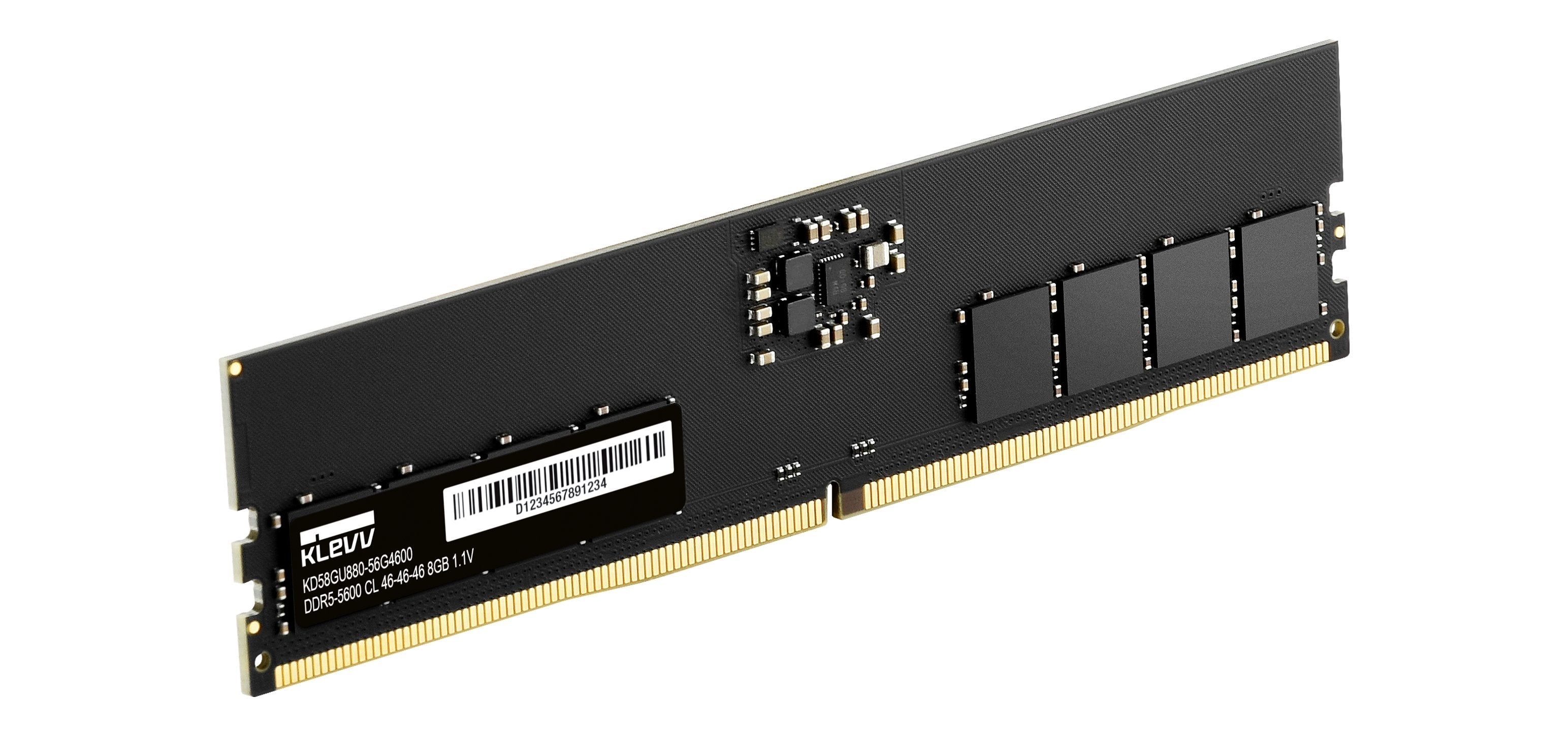 Memoria  Klevv 8 Gb 1x8gb  Ddr5-Ram Pc5600 Cl46