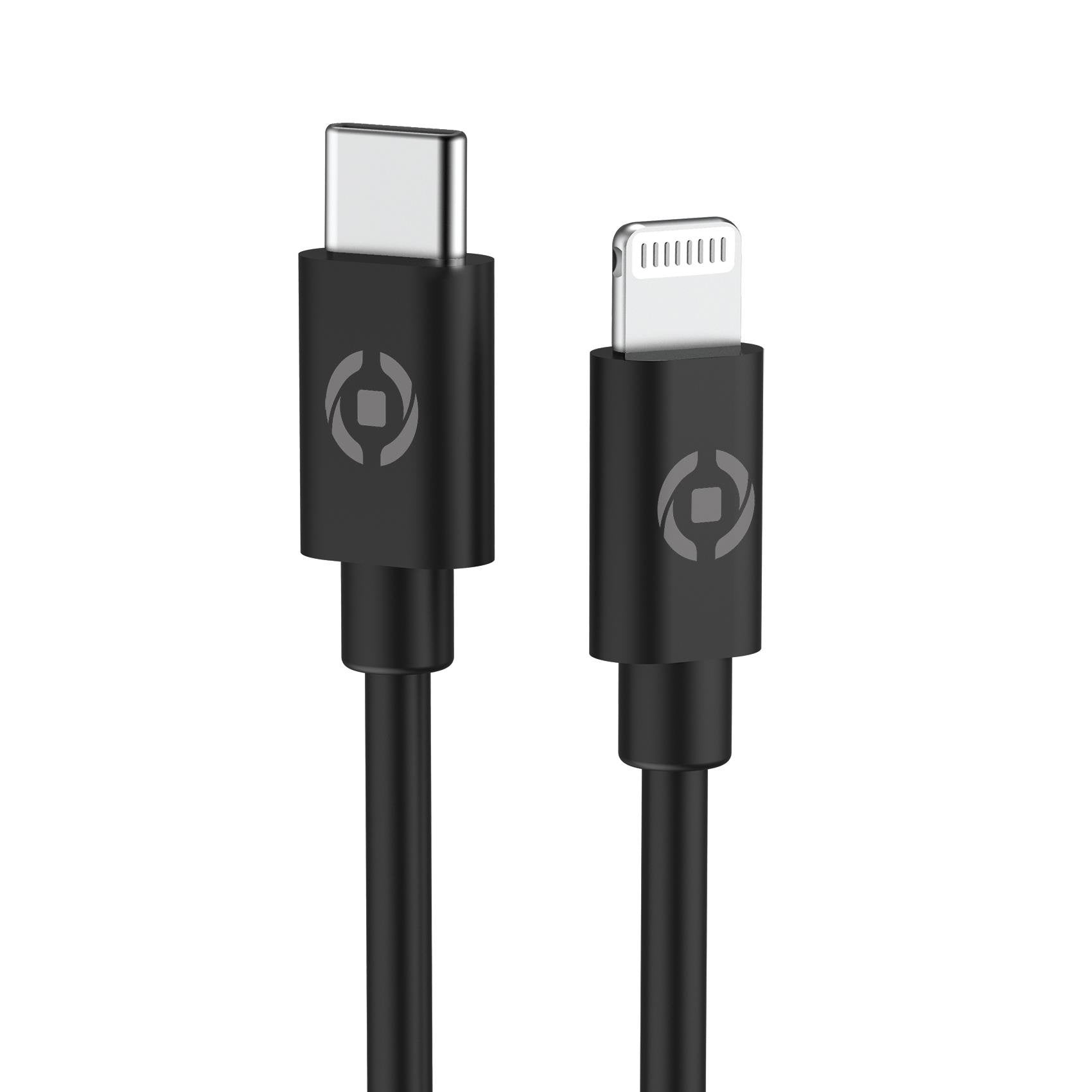 Celly Ccminilight Cargador Coche 20w Usbc&Cable Negro