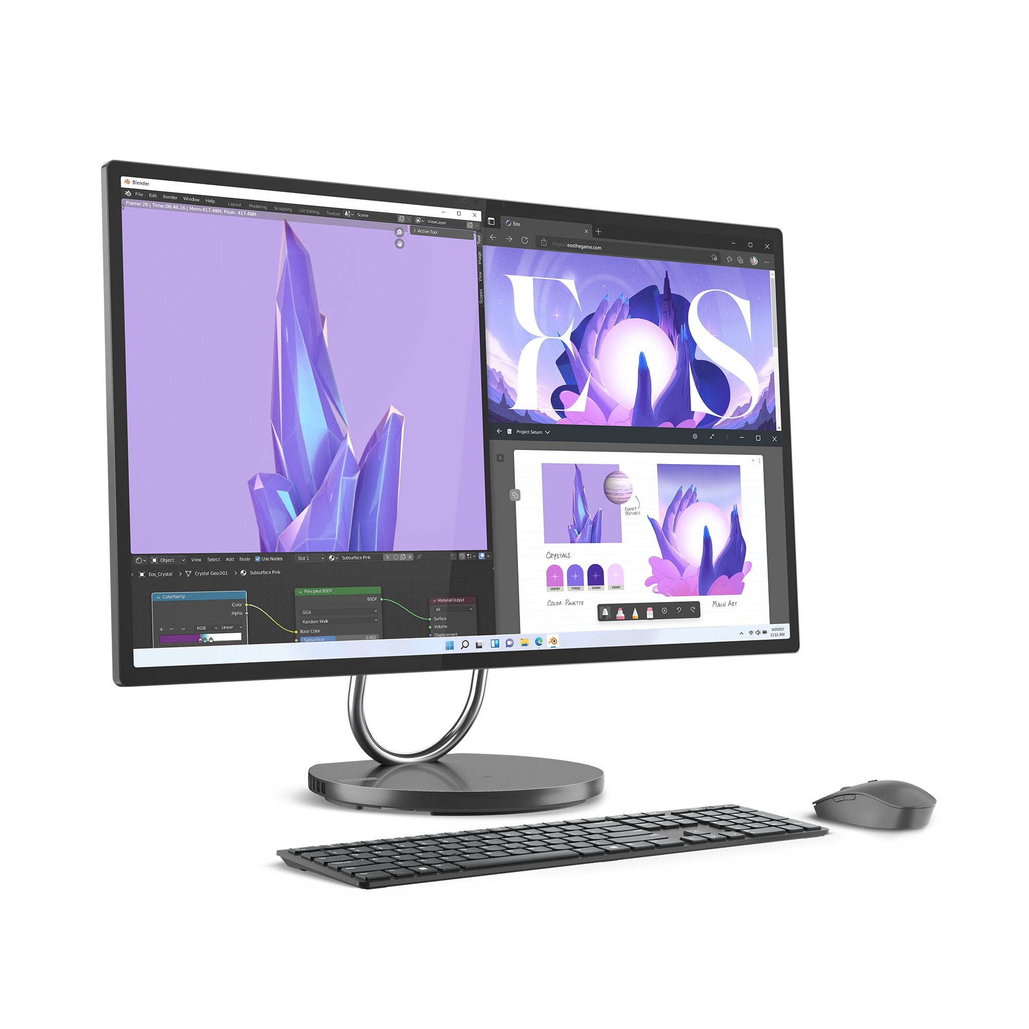 EAN 198153213023 - Lenovo Yoga AIO 9 32IRH8 Intel® Core™ i9 i9-13900H 80 cm (31.5") 3840 x 2160 Pixeles PC todo en uno 32 GB  imagen 15