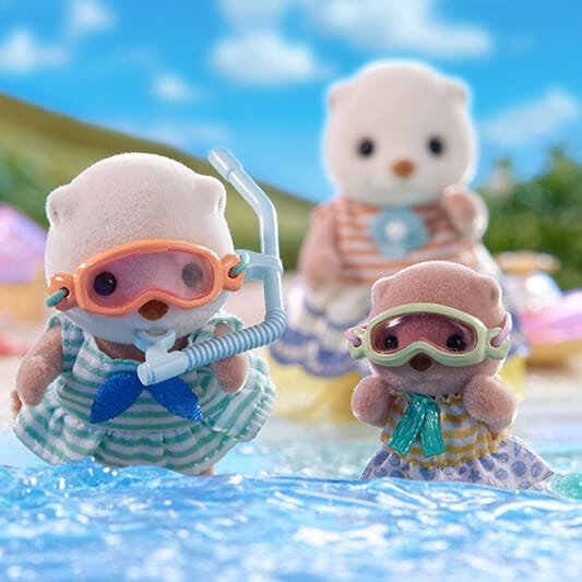 Epoch Sylvanian Families - Seeotter Schnorchel Juego 5804