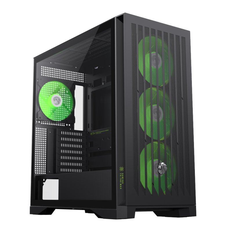 Caja Pc Gamemax  Case  Leader 2 Bk  E-Atx