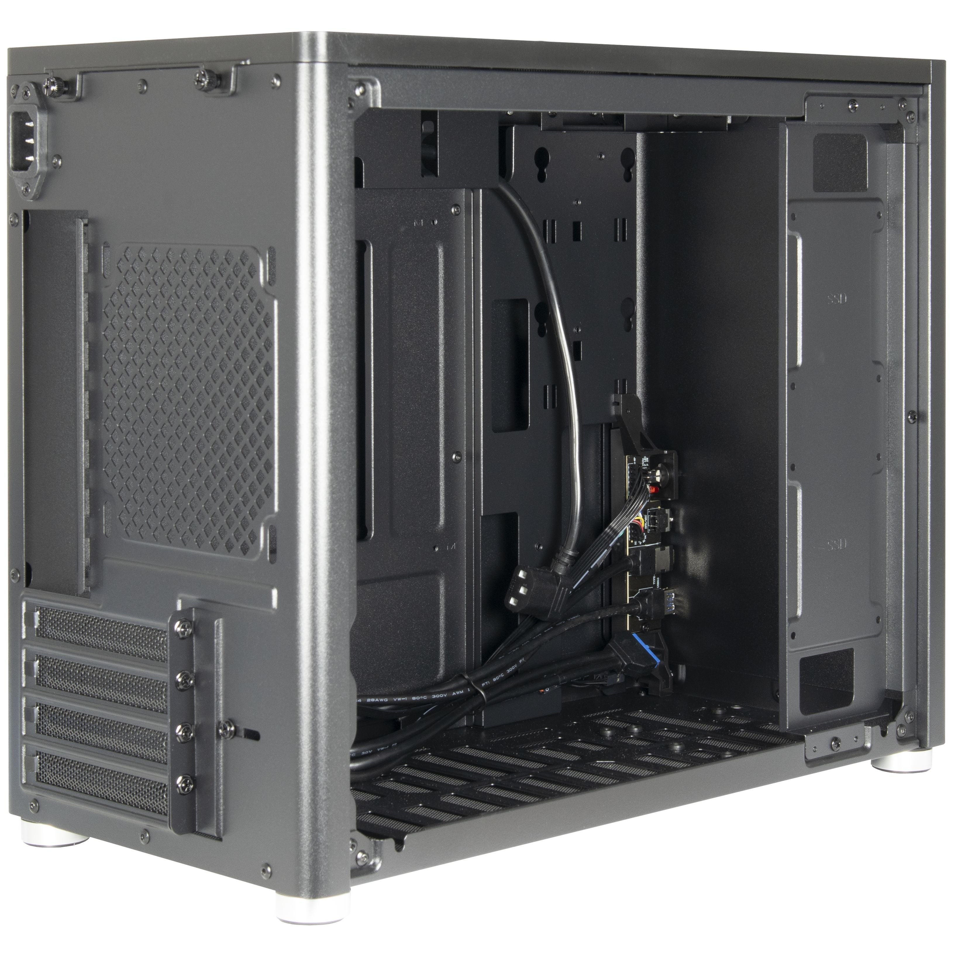 Inter-Tech Geh X2 Duplex Micro-Tower,Mainboards Bis Microatx