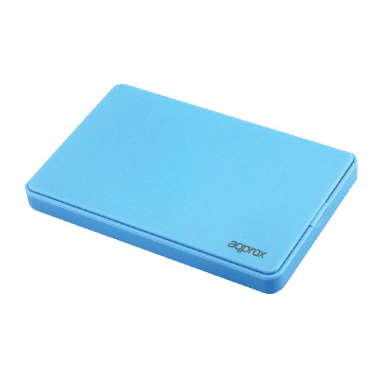 Caja Externa Usb 2.5'' Sata Usb 3.0 Screwless Light Blue Approx Usb3.0