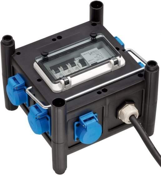 Distribuidor De Energía Compacto Brennstuhl 7x230v Ip44 2m
