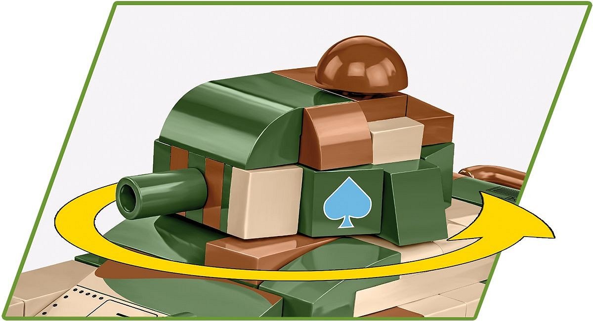 Cobi Wwii Renault Blocks R-35 258 Blocks