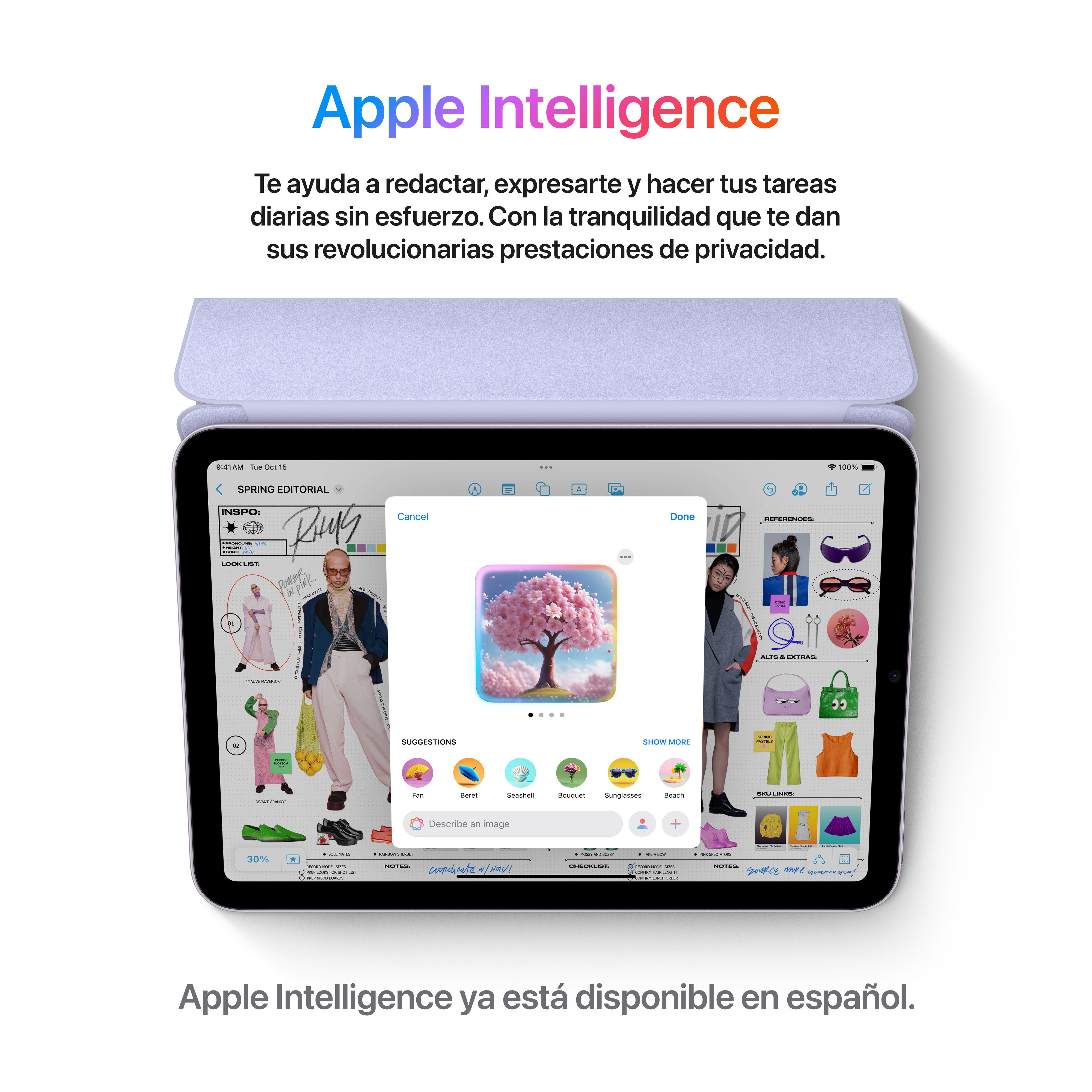 EAN 0195949756290 - Apple iPad mini 7th gen 5G TD-LTE & FDD-LTE 256 GB 21,1 cm (8.3") Wi-Fi 6E (802.11ax) iPadOS 18 Gris imagen 5