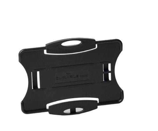 Durable Ausweishalter Eco 2 Karten 54x87mm 10er Packung Sch.