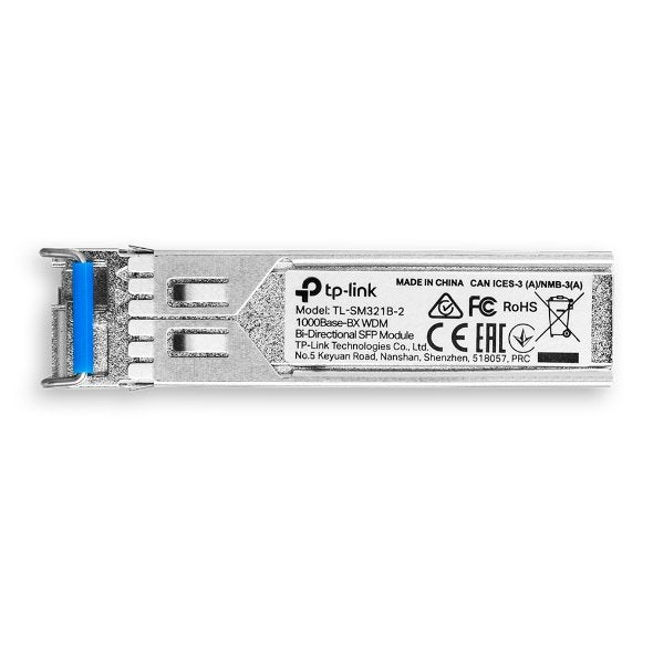 EAN 1210002612098 - TP-Link Omada TL-SM321B red modulo transceptor Fibra óptica 1250 Mbit/s SFP imagen 2