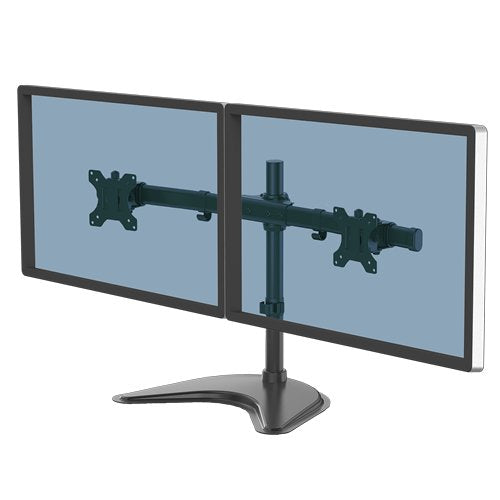 Fellowes Peana Para Monitor Doble Professional Series Negro