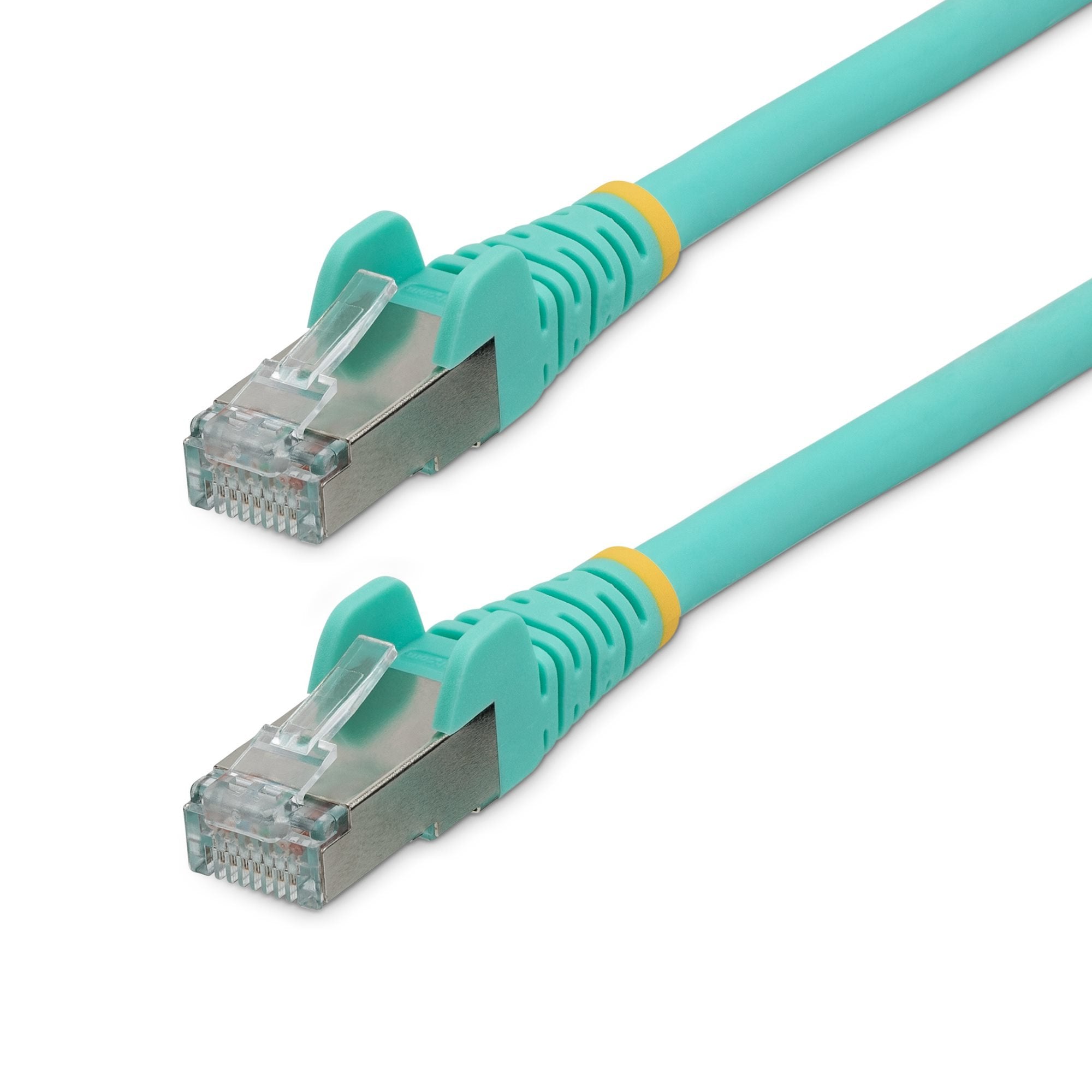 EAN 0065030896146 - StarTech.com NLAQ-5M-CAT6A-PATCH cable de red Color aguamarina S/FTP (S-STP) imagen 1