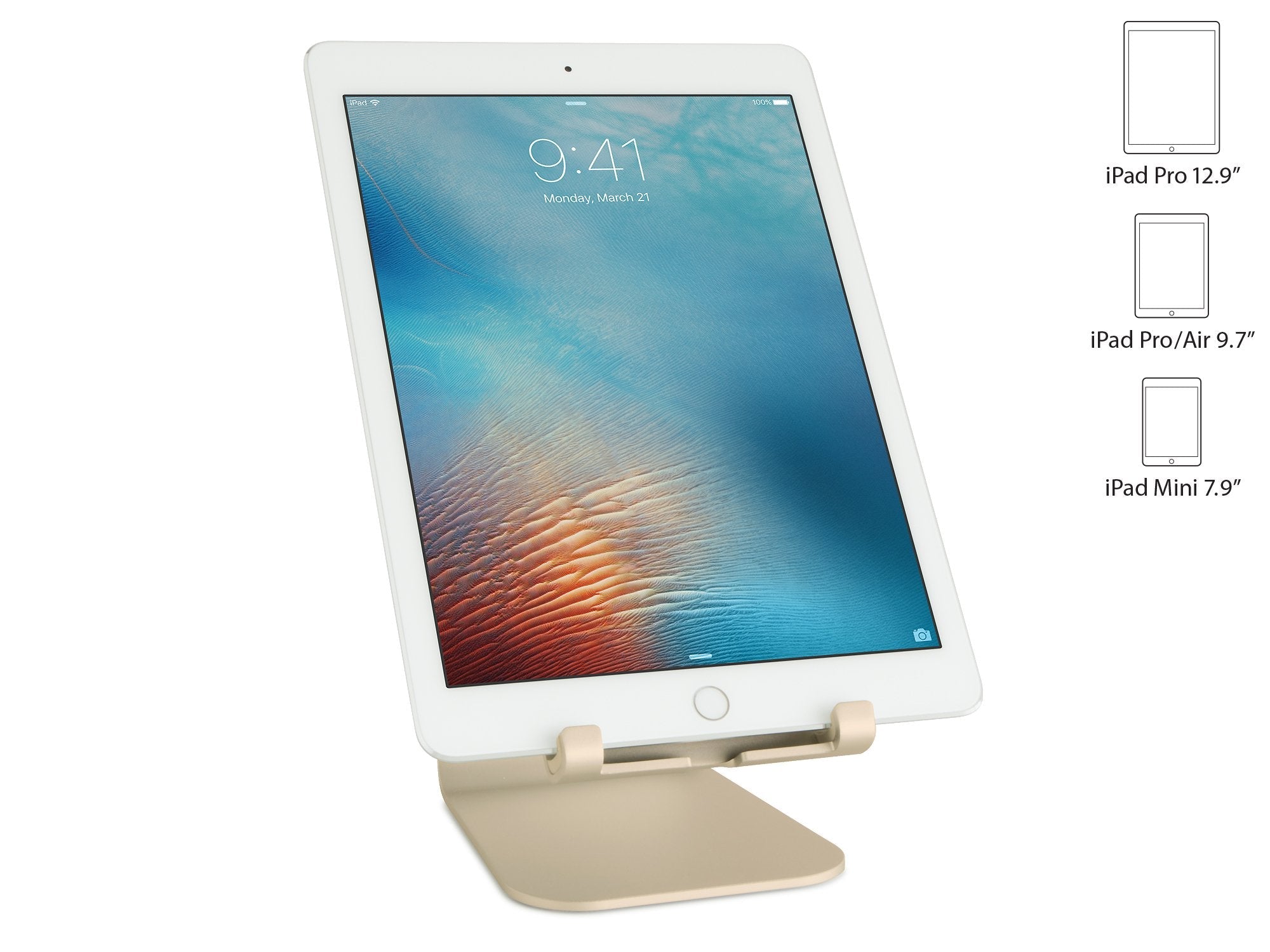 Mstand Tablet - Gold Mstand Tablet, Tablet/Umpc,