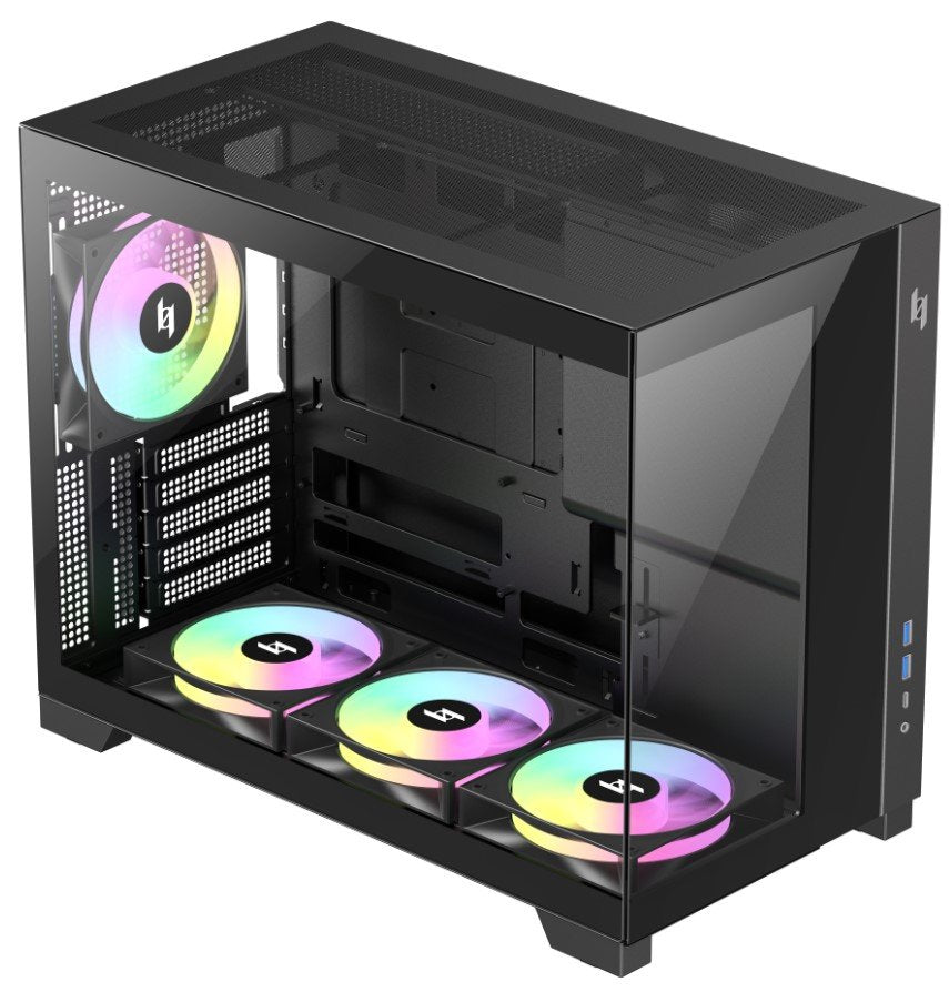 EAN 6931858712026 - GameMax NEX C33 BK carcasa de ordenador Negro imagen 16
