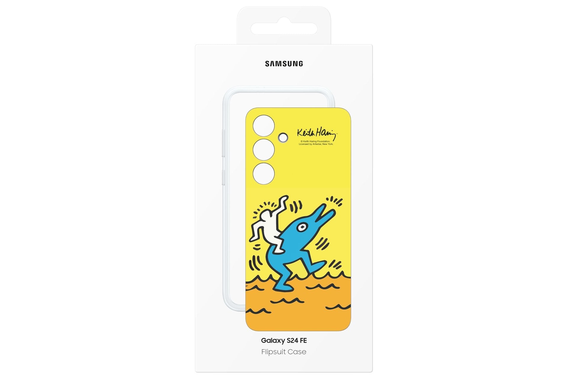 Samsung Flipsuit Case Do S24 Fe S721 Zólty