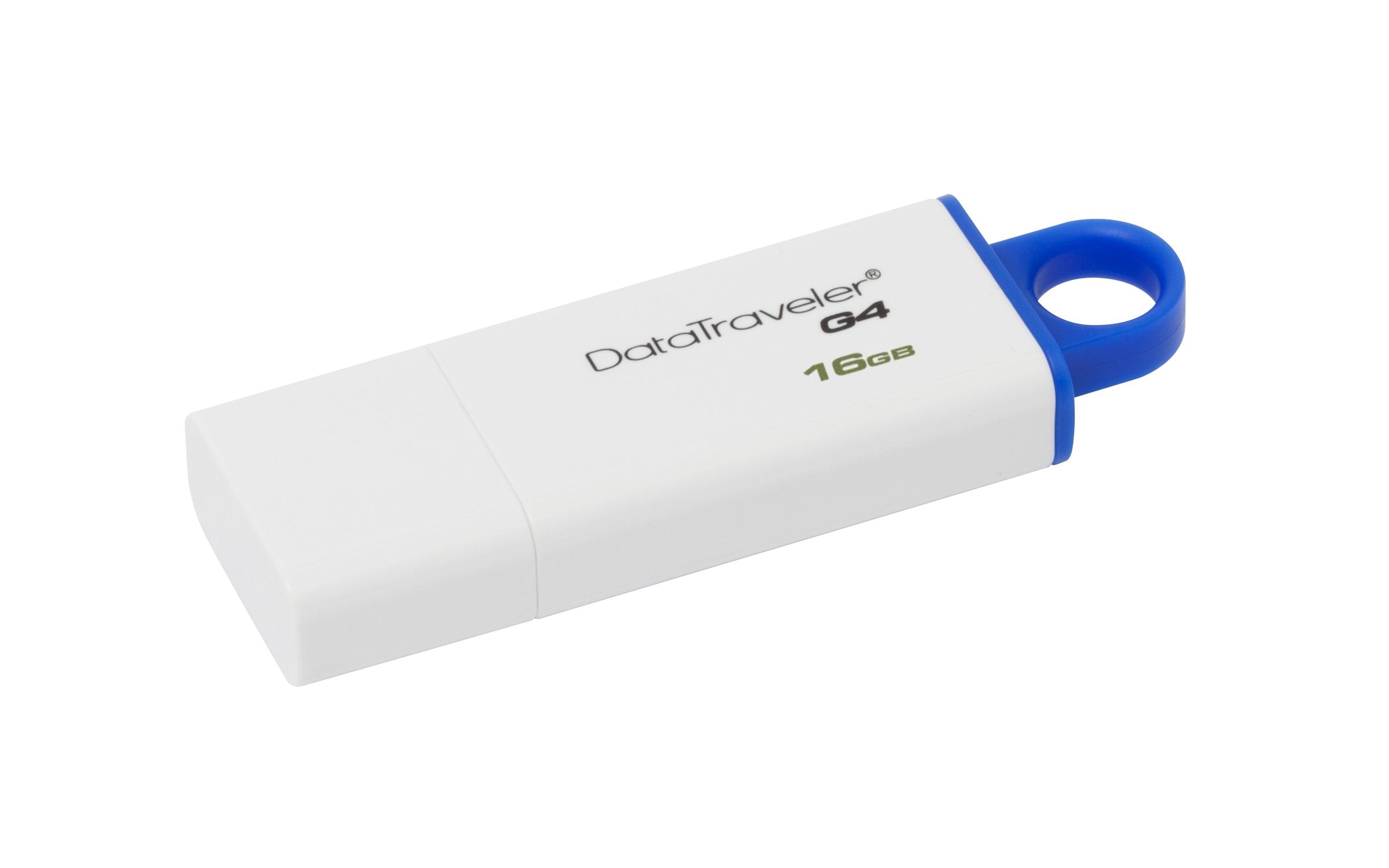 EAN 0740617220452 - Kingston Technology DataTraveler G4 unidad flash USB 16 GB USB tipo A 3.2 Gen 1 (3.1 Gen 1) Azul, Blancoimagen 3)
