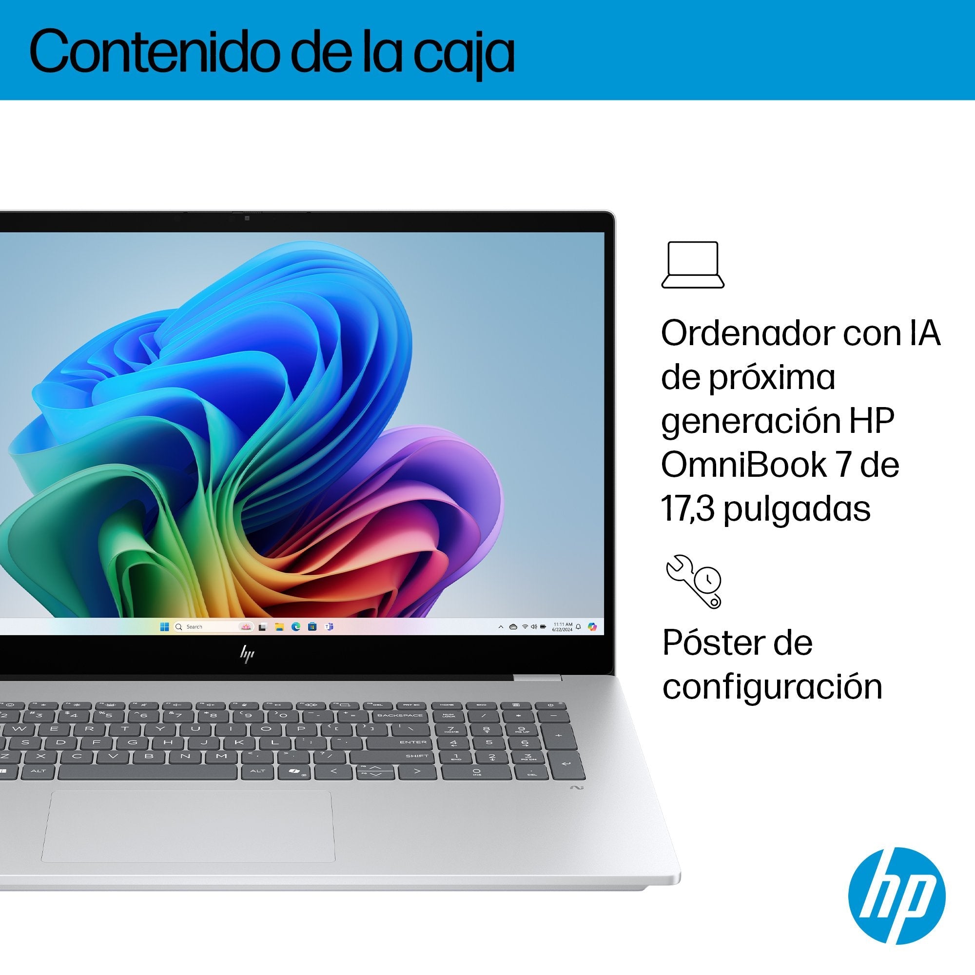 Portátil Hp Omnibook 7 Ia 17 Dc0001nsx U5 226v 16gb Ssd 1tb 17.3 " Fhd W11h