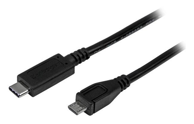 EAN 0065030862752 - StarTech.com USB2CUB1M cable USB USB C Micro-USB B Negro imagen 1