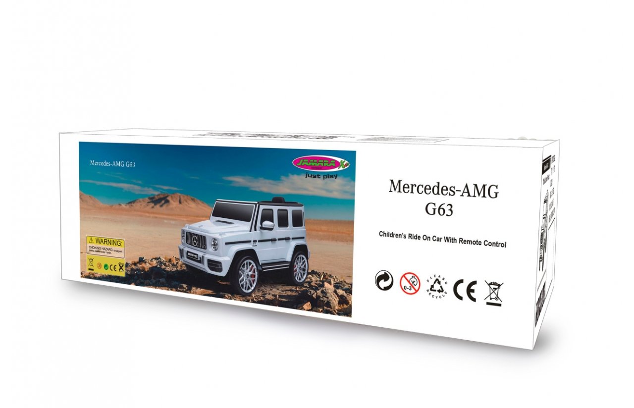 Jamara Ride-On Mercedes-Benz Amg G 63 Blanco 3+