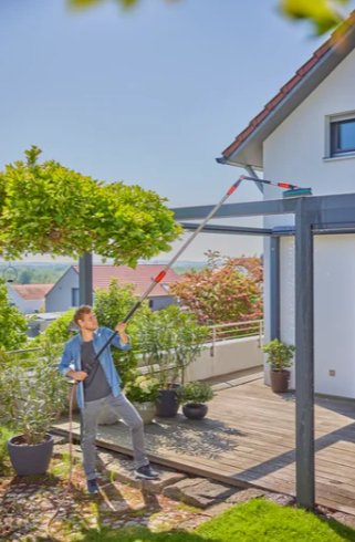 Mango Telescópico Gardena Cleansystem M-Xl, 155 - 260 Cm 18804-20