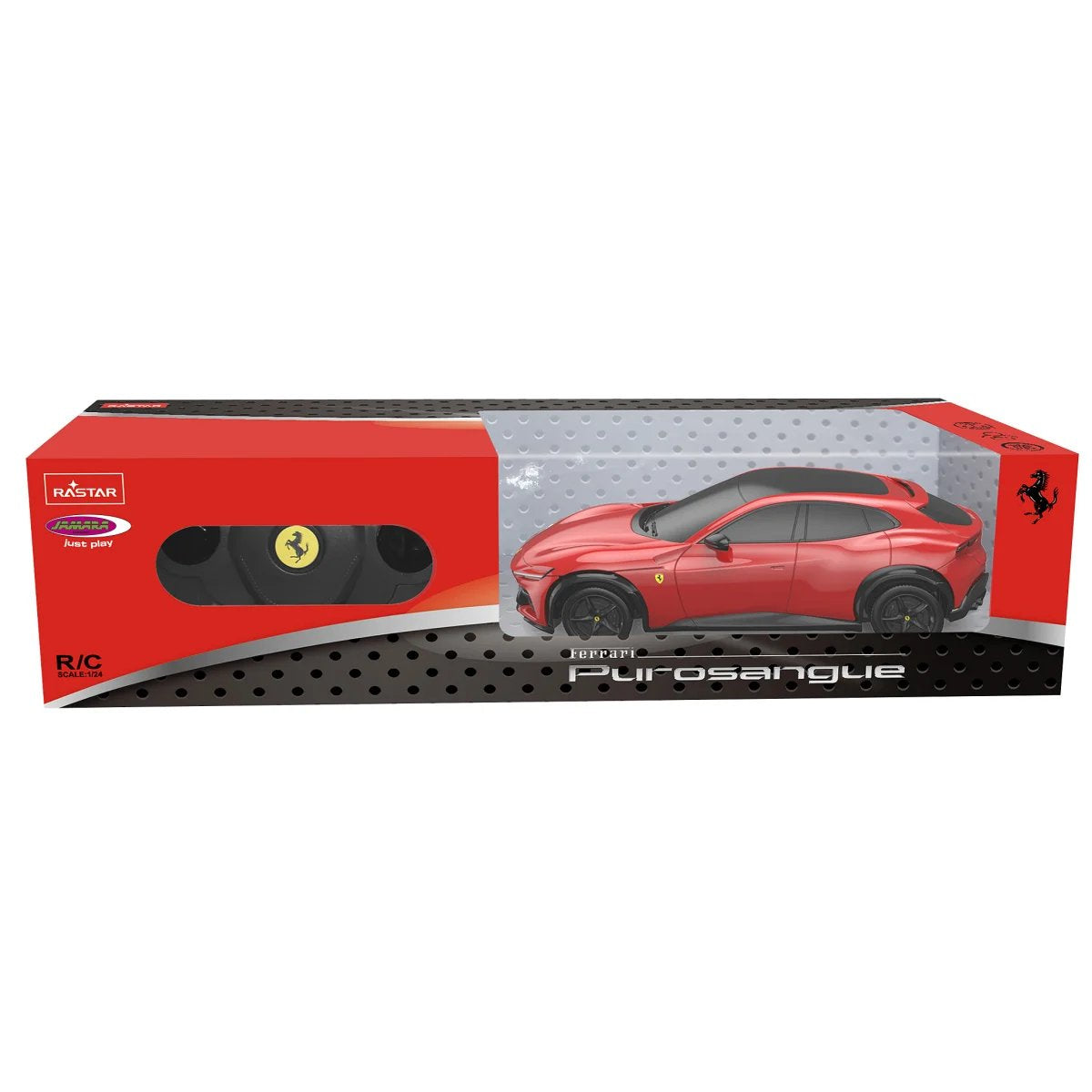 Jamara Ferrari Purosangue 1:24 Rojo2,4ghz