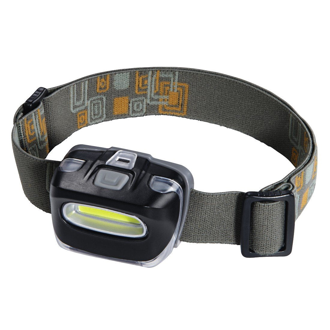 Linterna Frontal Hama Cob 110 Led - Cinta Para La Cabeza - 110 Lumenes - Funciona Con 3 Pilas Aaa - 5.8x4.3x3.9cm -