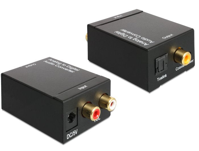 Convertidor Audio Analogico A Digital (Spdif,Coaxial)
